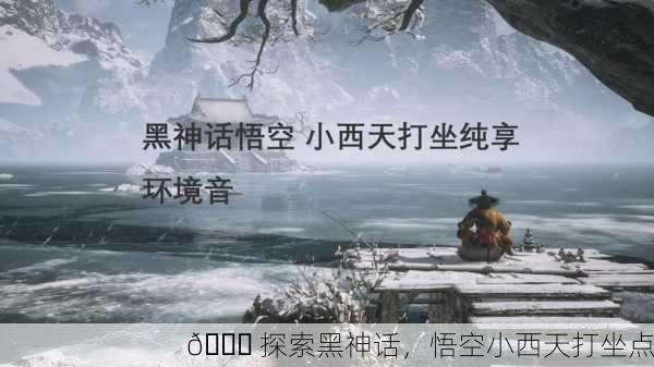 📜 探索黑神话，悟空小西天打坐点