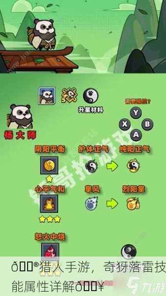 🎮猎人手游，奇犽落雷技能属性详解🔥