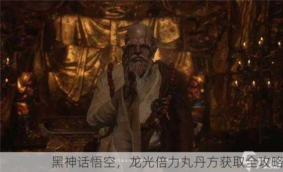 黑神话悟空，龙光倍力丸丹方获取全攻略