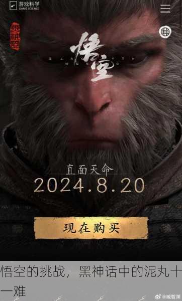 悟空的挑战，黑神话中的泥丸十一难