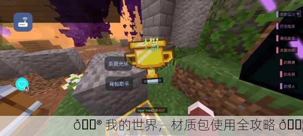 🎮 我的世界，材质包使用全攻略 📦