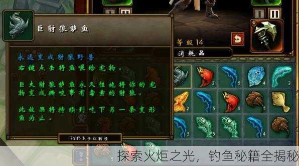 探索火炬之光，钓鱼秘籍全揭秘