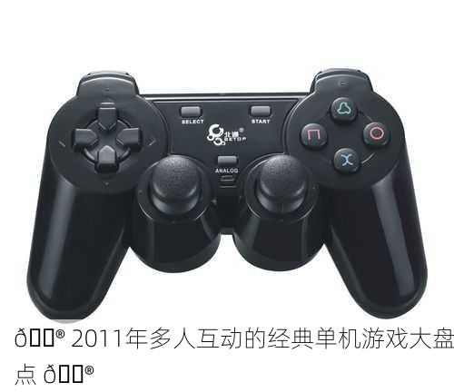🎮 2011年多人互动的经典单机游戏大盘点 🎮