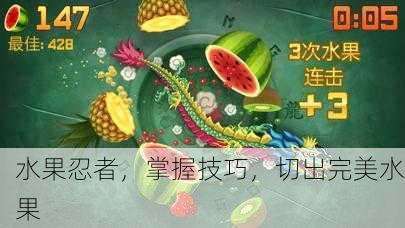 水果忍者，掌握技巧，切出完美水果