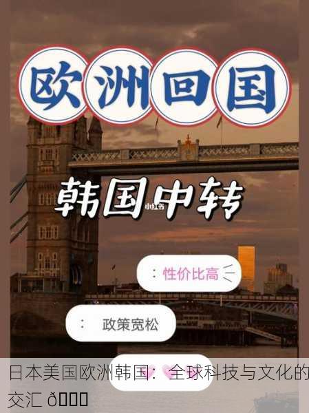 日本美国欧洲韩国：全球科技与文化的交汇 🌍