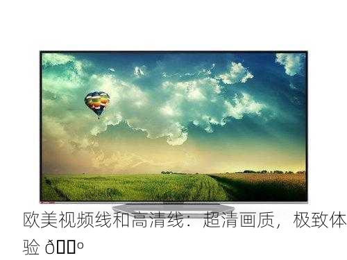 欧美视频线和高清线：超清画质，极致体验 📺