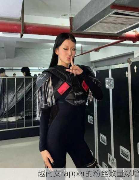 越南女rapper的粉丝数量爆增