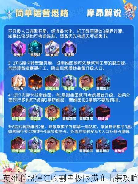 英雄联盟猩红收割者极限满血出装攻略