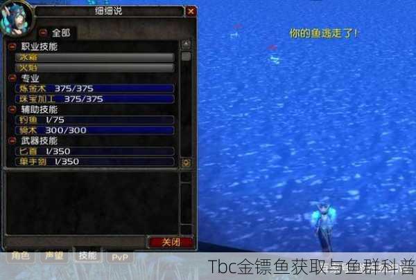 Tbc金镖鱼获取与鱼群科普
