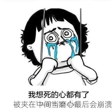 被夹在中间当磨心最后会崩溃