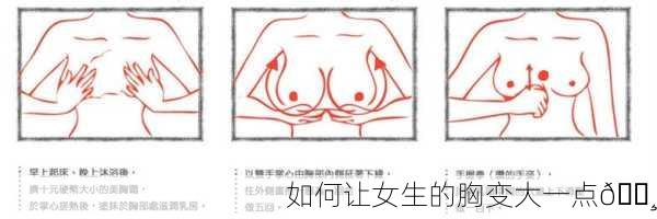 如何让女生的胸变大一点🌸