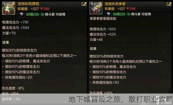 地下城冒险之旅，散打职业攻略