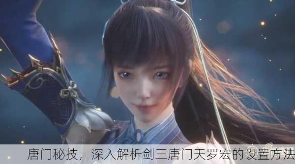 唐门秘技，深入解析剑三唐门天罗宏的设置方法