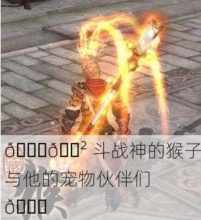 🐉🐲 斗战神的猴子与他的宠物伙伴们 🐒