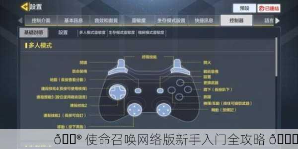 🎮 使命召唤网络版新手入门全攻略 🎉