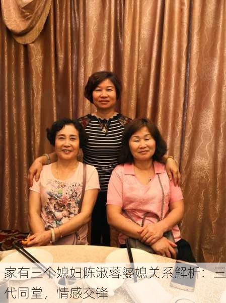 家有三个媳妇陈淑蓉婆媳关系解析：三代同堂，情感交锋