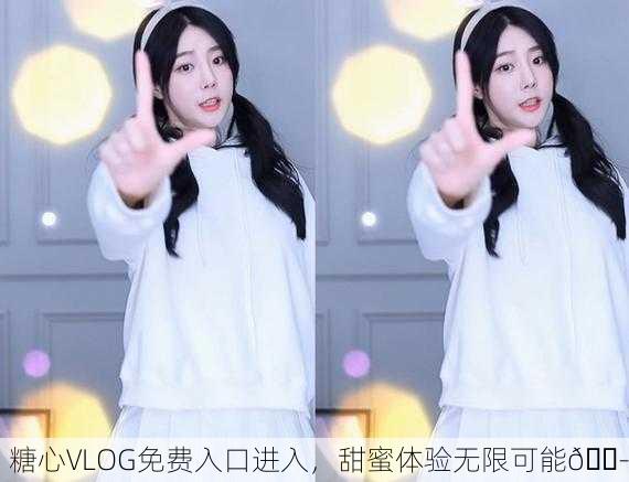 糖心VLOG免费入口进入，甜蜜体验无限可能🍭