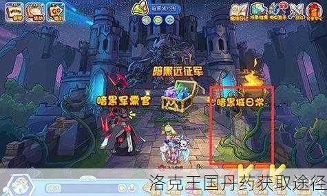 洛克王国丹药获取途径