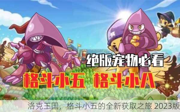 洛克王国，格斗小五的全新获取之旅 2023版