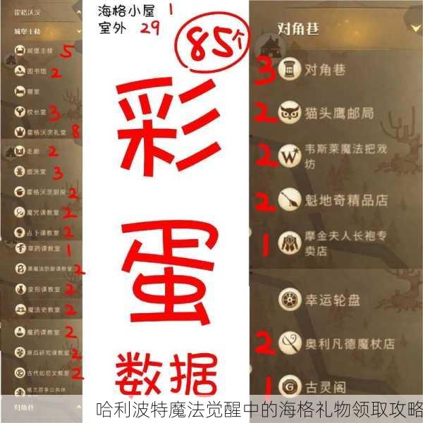 哈利波特魔法觉醒中的海格礼物领取攻略