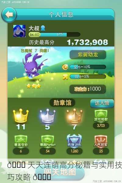 🎉 天天连萌高分秘籍与实用技巧攻略 🎉