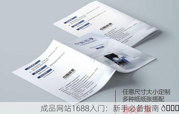 成品网站1688入门：新手必备指南 📘