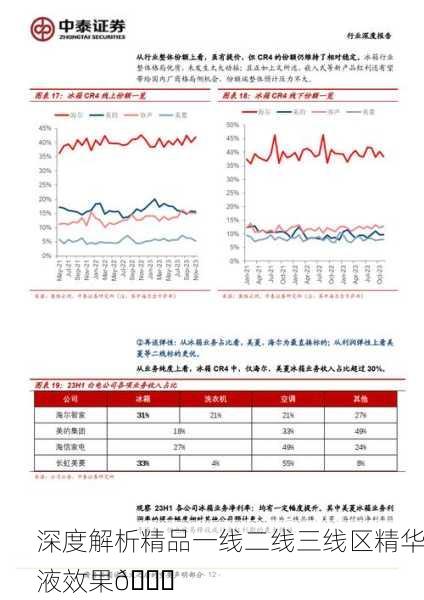 深度解析精品一线二线三线区精华液效果🌟
