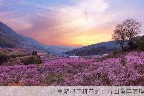 重游母亲桃花源：寻回童年梦境