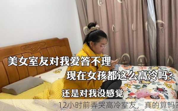 12小时前弄哭高冷室友，真的算吗？