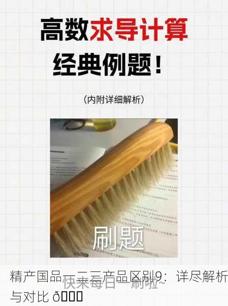 精产国品一二三产品区别9：详尽解析与对比 🔍