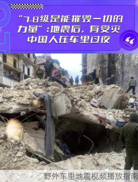 野外车里地震视频播放指南
