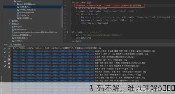 乱码不解，难以理解📉