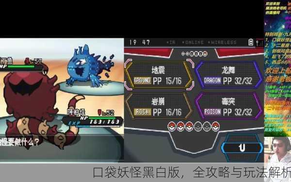 口袋妖怪黑白版，全攻略与玩法解析