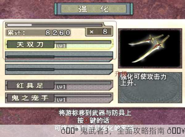 🎮 鬼武者3，全面攻略指南 🔥