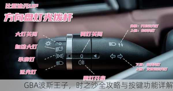 GBA波斯王子，时之沙全攻略与按键功能详解
