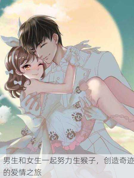 男生和女生一起努力生猴子，创造奇迹的爱情之旅