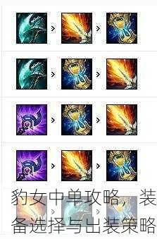 豹女中单攻略，装备选择与出装策略