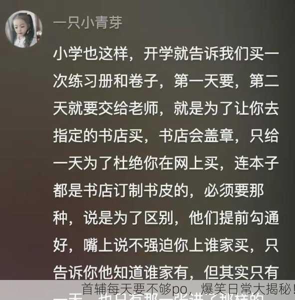 首辅每天要不够po，爆笑日常大揭秘！