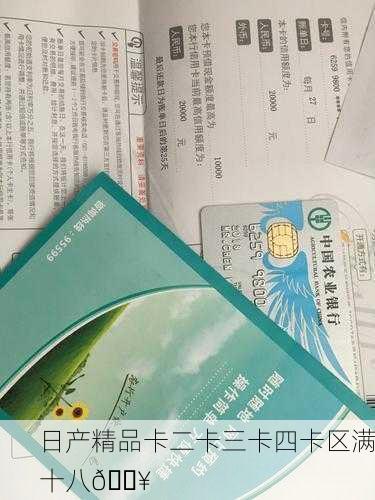 日产精品卡二卡三卡四卡区满十八🔥