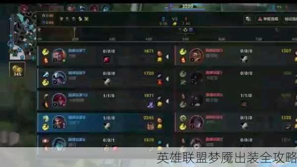 英雄联盟梦魇出装全攻略
