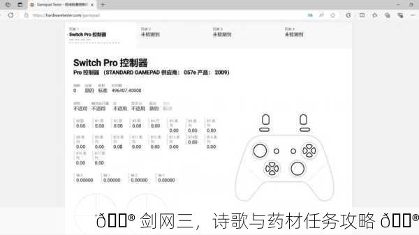🎮 剑网三，诗歌与药材任务攻略 🎮