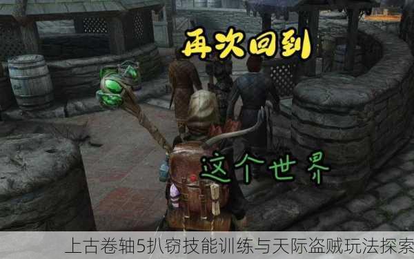 上古卷轴5扒窃技能训练与天际盗贼玩法探索