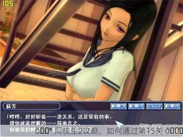 🎮 同校生2攻略，如何通过第15关 🎉