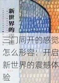 三门同开的感觉怎么形容：开启新世界的震撼体验