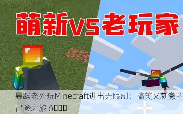 暴躁老外玩Minecraft进出无限制：搞笑又刺激的冒险之旅 😂