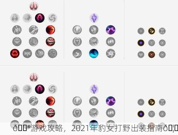 🎮游戏攻略，2021年豹女打野出装指南🦂
