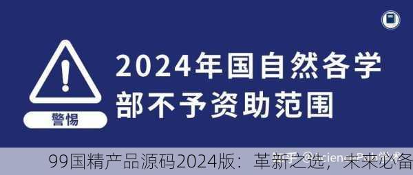 99国精产品源码2024版：革新之选，未来必备
