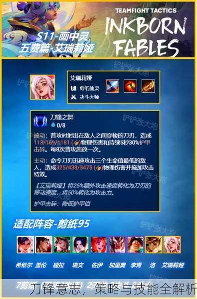 刀锋意志，策略与技能全解析