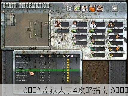 🎮 监狱大亨4攻略指南 🔐