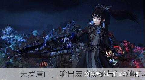 天罗唐门，输出宏的奥秘与门派崛起
